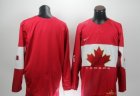 nhl jerseys team canada olympic blank red(2014)