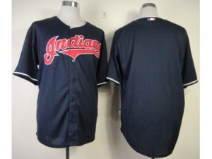 mlb jerseys cleveland indians blank blue[2013 new]