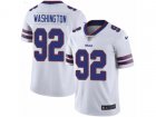 Nike Buffalo Bills #92 Adolphus Washington Vapor Untouchable Limited White NFL Jersey