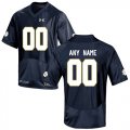 Notre Dame Fighting Irish Navy Mens Customized College Football Jersey