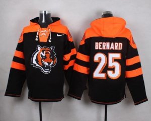 Nike Cincinnati Bengals #25 Giovani Bernard Black Player Pullover NFL Hoodie