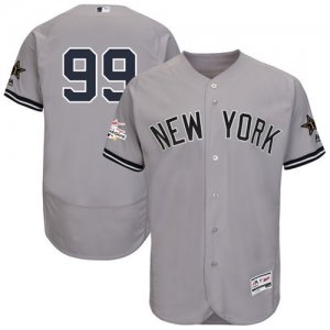 Yankees #99 Aaron Judge Gray 2017 MLB All-Star Game Flexbase Jersey