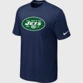 New York Jets Sideline Legend Authentic Logo T-Shirt D.Blue