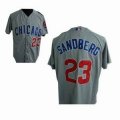 mlb chicago cubs #23 sandberg grey