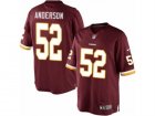 Mens Nike Washington Redskins #52 Ryan Anderson Limited Burgundy Red Team Color NFL Jersey