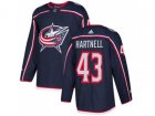 Youth Adidas Columbus Blue Jackets #43 Scott Hartnell Navy Blue Home Authentic Stitched NHL Jersey