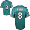 nfl Miami Dolphins #8 Reggie Bush green(Bush)