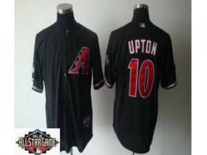 mlb Arizona Diamondbacks #10 Upton Black Cool Base 2011 All Star