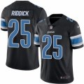 Mens Nike Detroit Lions #25 Theo Riddick Limited Black Rush NFL Jersey