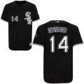 mlb chicago white sox #14 konerko black