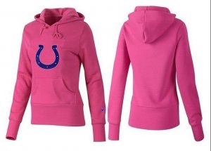 Women Indianapolis Colts Logo Pullover Hoodie-027