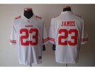 Nike NFL San Francisco 49ers #23 James White jerseys(Limited)