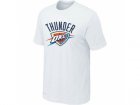 Oklahoma City Thunder Big & Tall White T-Shirts