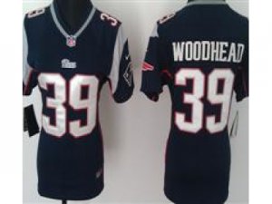 Nike Women New England Patriots #39 Danny Woodhead Blue Jerseys