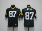 youth nfl green bay packers #87 nelson green