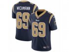 Nike Los Angeles Rams #69 Cody Wichmann Vapor Untouchable Limited Navy Blue Team Color NFL Jersey