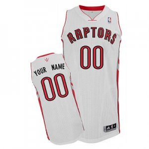 Customized Toronto Raptors Jersey Revolution 30 White Home Basketball