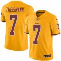 Youth Nike Washington Redskins #7 Joe Theismann Limited Gold Rush NFL Jersey
