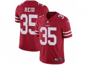 Mens Nike San Francisco 49ers #35 Eric Reid Vapor Untouchable Limited Red Team Color NFL Jersey