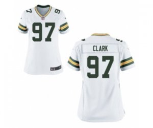 Women\'s Nike Green Bay Packers #97 Kenny Clark White NFL Jersey