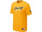 Chicago White Sox Nike Away Practice T-Shirt Yellow