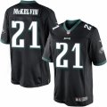 Mens Nike Philadelphia Eagles #21 Leodis McKelvin Limited Black Alternate NFL Jersey