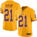 Mens Nike Washington Redskins #21 Sean Taylor Limited Gold Rush NFL Jersey