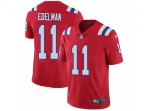 Nike Patriots #11 Julian Edelman Red Alternate Mens Stitched NFL Vapor Untouchable Limited Jersey
