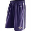 Mens Baltimore Ravens Purple Epic Team Logo Shorts