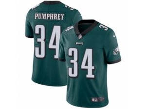 Nike Philadelphia Eagles #34 Donnel Pumphrey Limited Midnight Green Team Color NFL Jersey