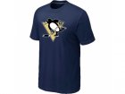 NHL Pittsburgh Penguins Big & Tall Logo D.Blue T-Shirt