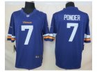 Nike NFL Minnesota Vikings #7 Christian Ponder Purple Jerseys[Limited]