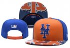 Yankees Team Logo Orange Adjustable Hat YD