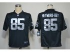 NEW NFL Oakland Raiders #85 Darrius Heyward-Bey Black Jerseys(Game)
