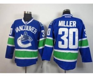 nhl jerseys vancouver canucks #30 miller blue