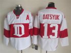 NHL Detroit Red Wings #13 datsyuk classic white jerseys