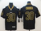 Nike Steelers #30 James Conner Black Shadow Legend Limited Jersey