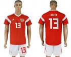 Russia 13 JIKIA Home 2018 FIFA World Cup Soccer Jersey