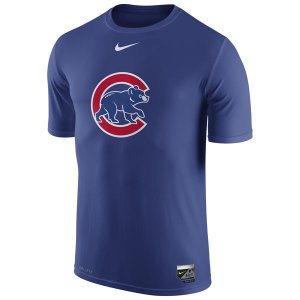 MLB Men\'s Chicago Cubs Nike Authentic Collection Legend T-Shirt - Blue