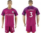 2017-18 Manchester City 3 DANILO Away Soccer Jersey