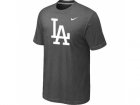 Los Angeles Dodgers Nike Logo Legend Grey T-Shirt