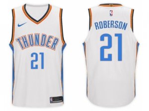 Nike NBA Oklahoma City Thunder #21 Andre Roberson Jersey 2017-18 New Season White Jersey