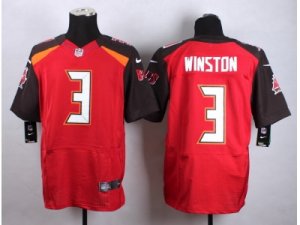 Nike Tampa Bay Buccaneers #3 Jameis Winston Red jerseys(Elite)