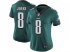 Women Nike Philadelphia Eagles #8 Donnie Jones Vapor Untouchable Limited Midnight Green Team Color NFL Jersey