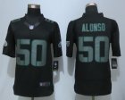 Nike Philadelphia Eagles #50 Alonso Black Jerseys(Impact Limited)