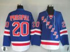 nhl new york rangers #20 prospal lt,blue