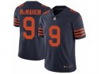 Mens Nike Chicago Bears #9 Jim McMahon Vapor Untouchable Limited Navy Blue 1940s Throwback Alternate NFL Jersey