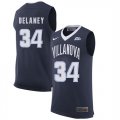 Villanova Wildcats #34 Tim Delaney Navy College Basketball Elite Jersey