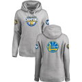 Golden State Warriors 2017 NBA Champions Gray Womens Pullover Hoodie2