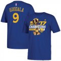 Golden State Warriors Andre Iguodala Royal 2017 NBA Champions Mens T-Shirt